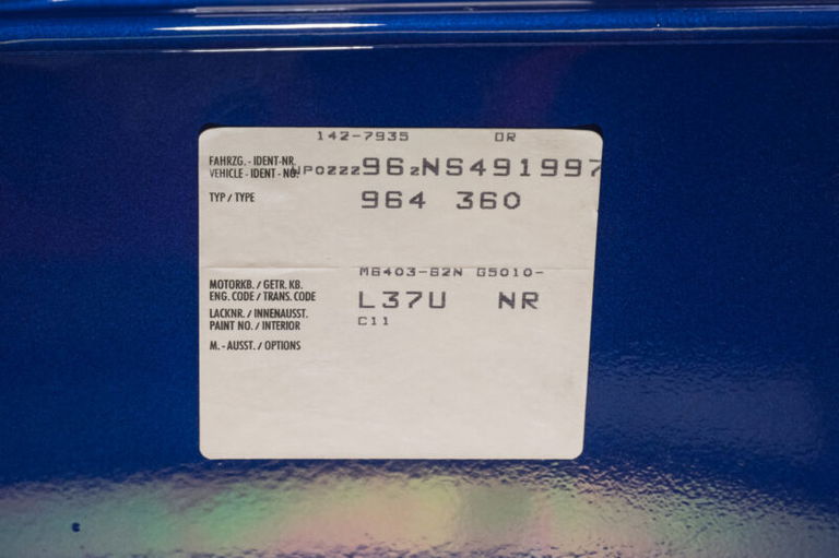 Porsche 964 Carrera RS