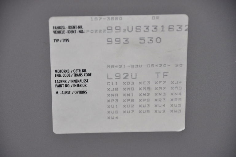 Porsche 993 Carrera 4