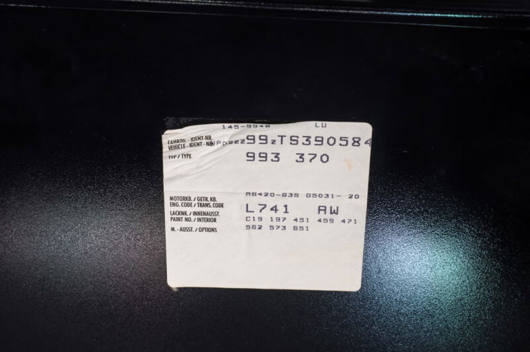 Porsche 993 Carrera RS