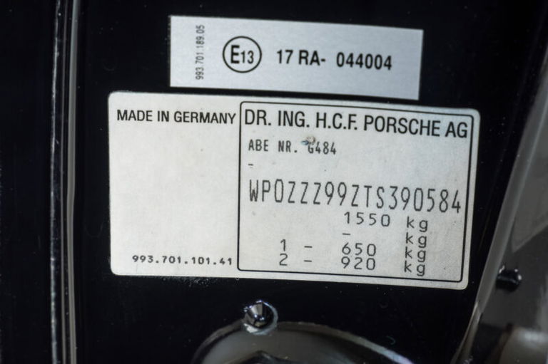 Porsche 993 Carrera RS