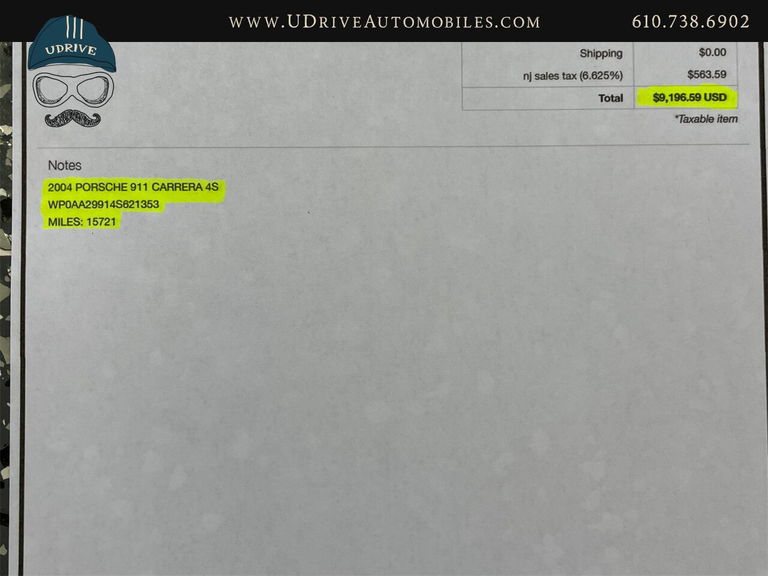 Porsche 996 Carrera 4S