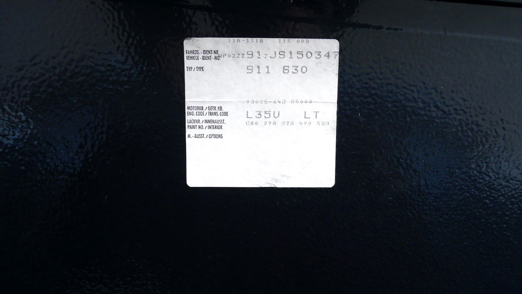 Porsche 911 Carrera 3.2 (KAT)