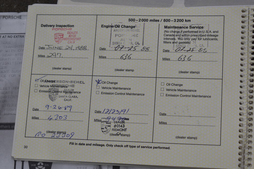 Porsche 911 Carrera 3.2 (US)