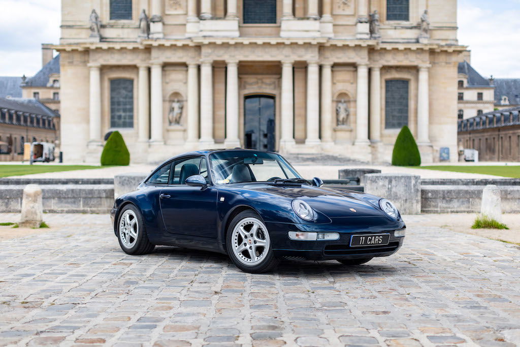 1997 Porsche 993 Targa in Midnight Blue for sale!