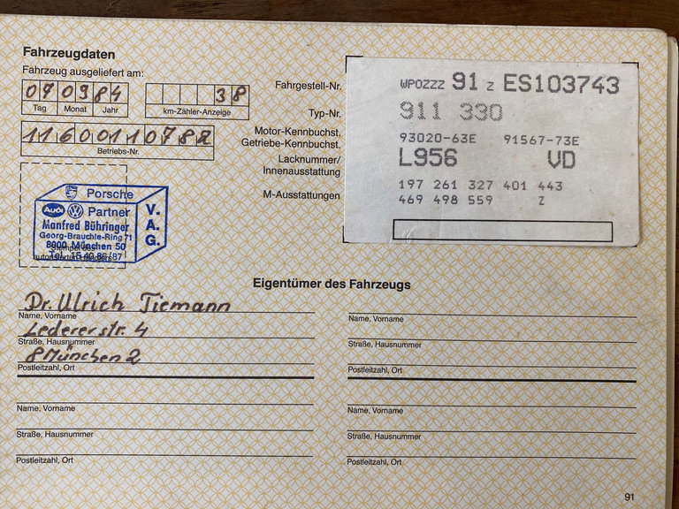 Porsche 911 Carrera 3.2