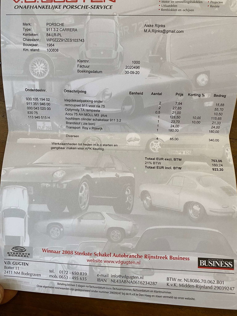 Porsche 911 Carrera 3.2