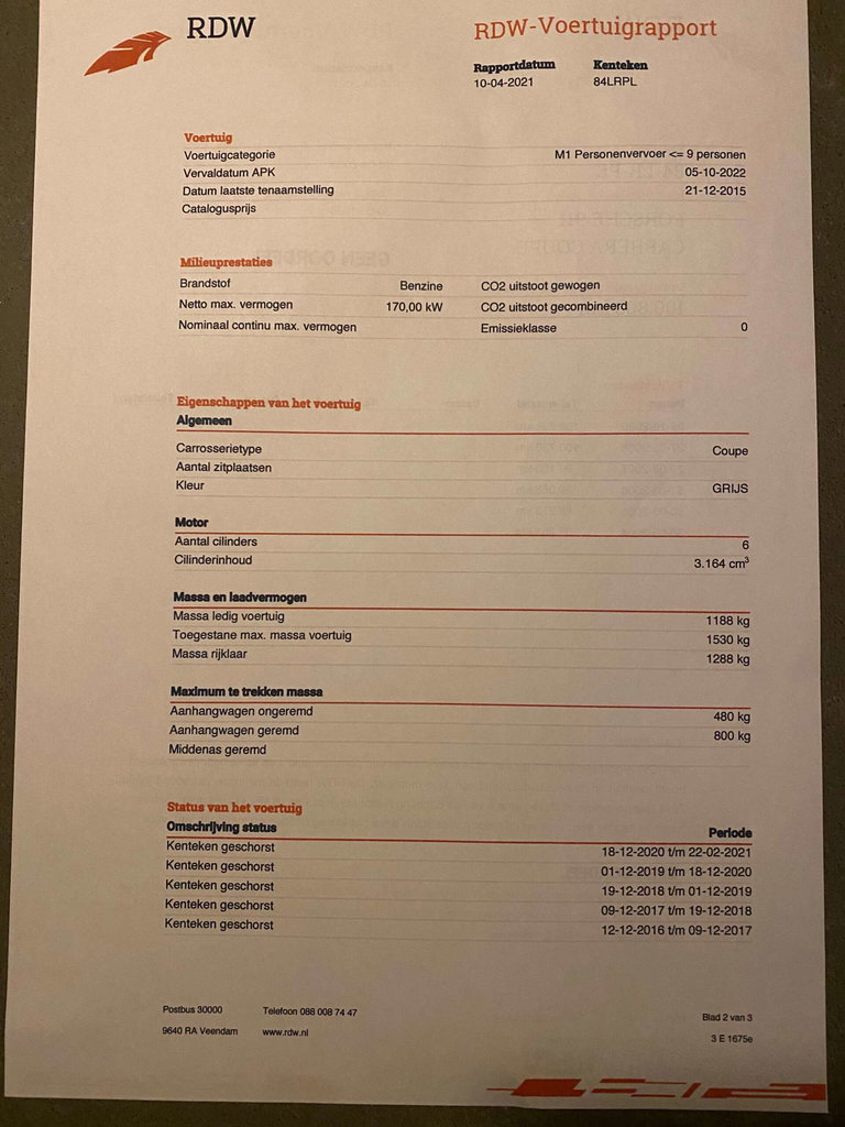 Porsche 911 Carrera 3.2