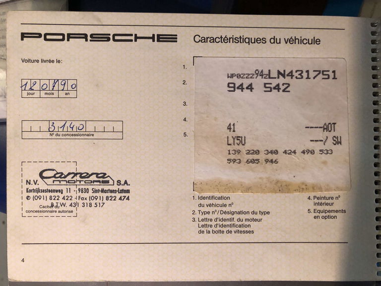 Porsche 944 S2 Cabriolet