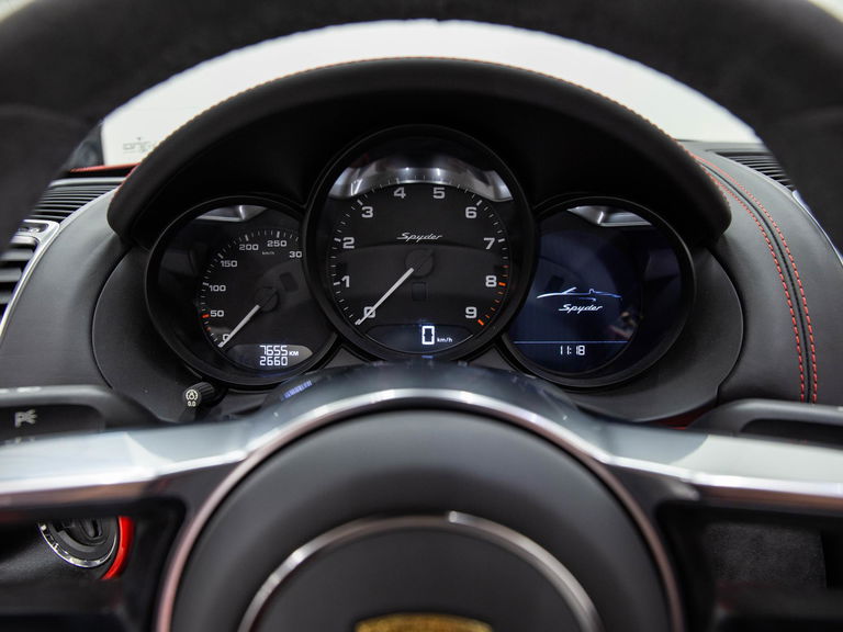 Porsche 981 Boxster Spyder