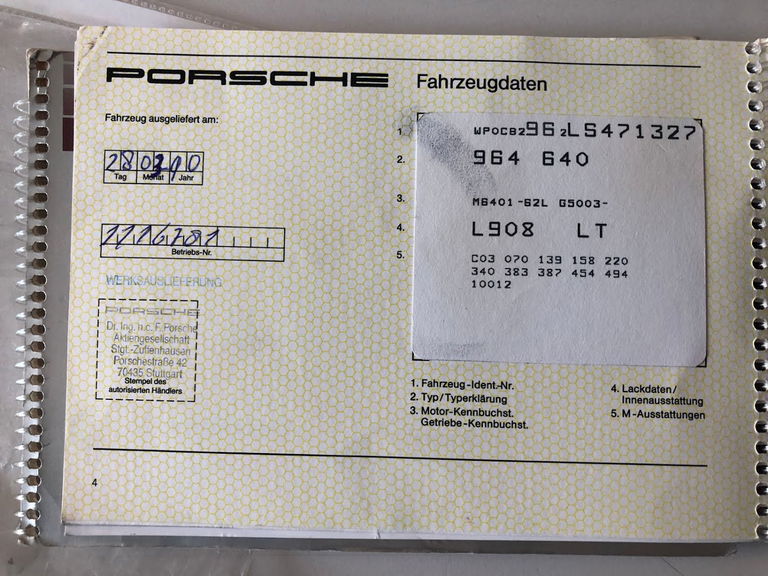 Porsche 964 Carrera 2