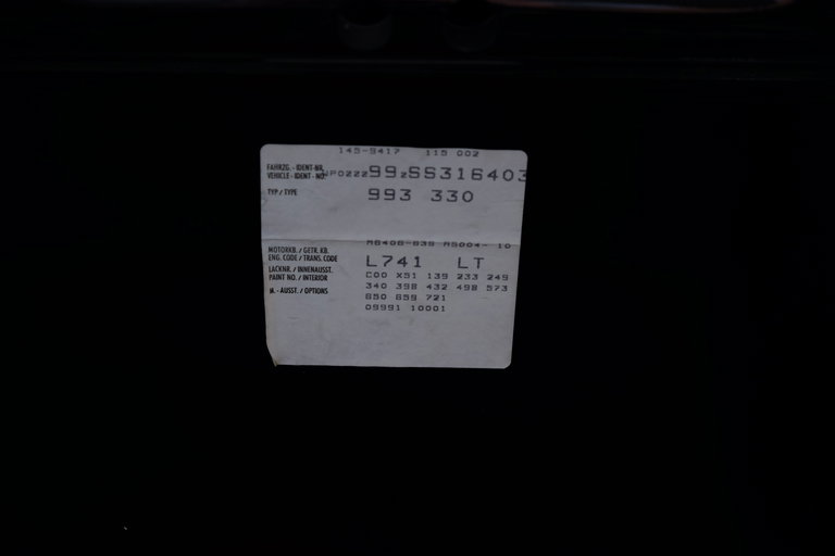 Porsche 993 Carrera 3.8