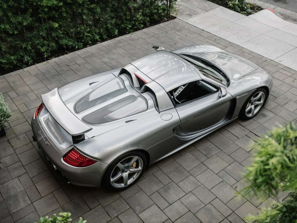 Porsche Carrera GT Ansicht von hinten
