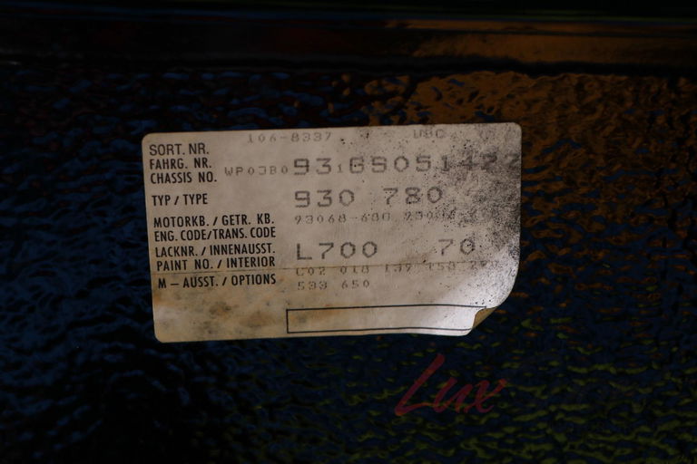 Porsche 911 Turbo Flachbau