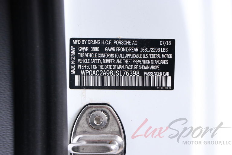 Porsche 991 GT3 Touring