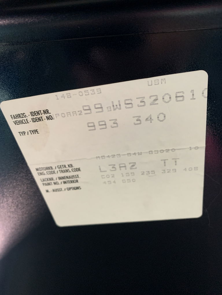 Porsche 993 Carrera S