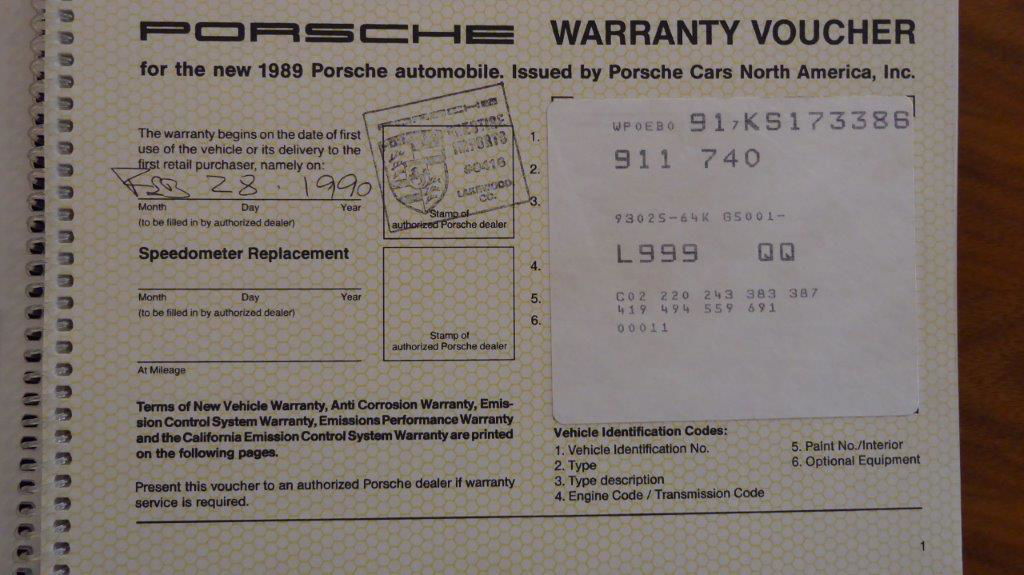 Porsche 911 Carrera 3.2 Speedster