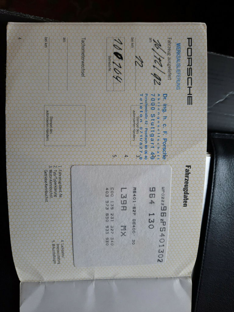 Porsche 964 Carrera 4