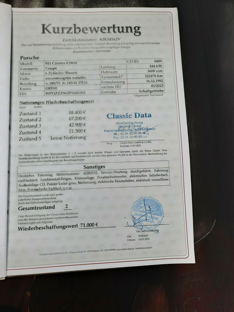 Porsche 964 Carrera 4