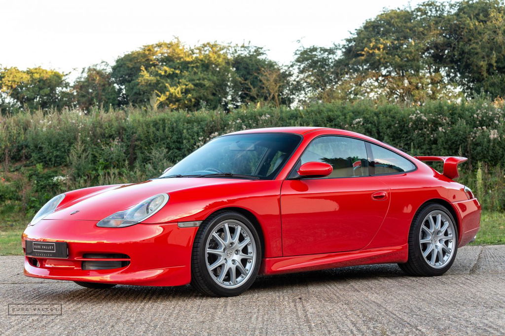 Porsche 996 in rot