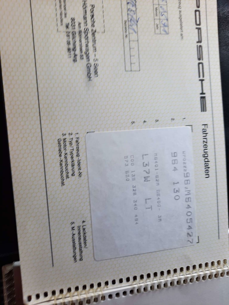 Porsche 964 Carrera 4