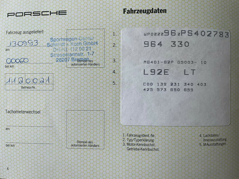 Porsche 964 Carrera 2