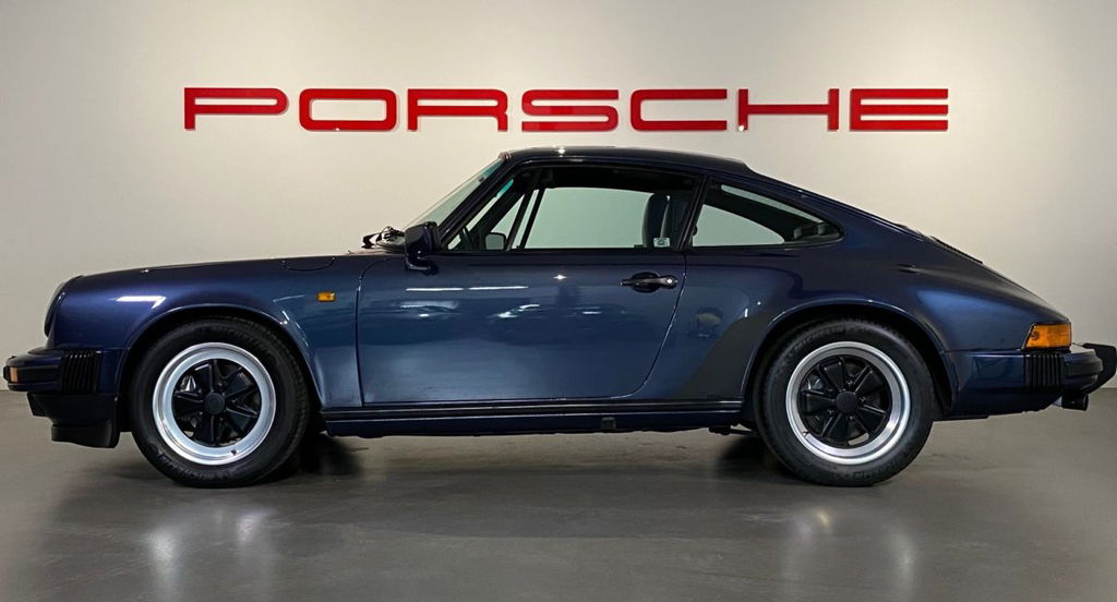 Porsche 911 Carrera 3.2 Coupe for sale blue NL