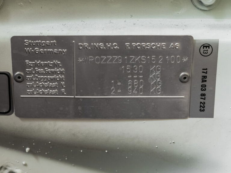 Porsche 911 Carrera 3.2 Speedster