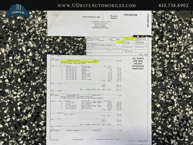 Porsche 981 Cayman GT4