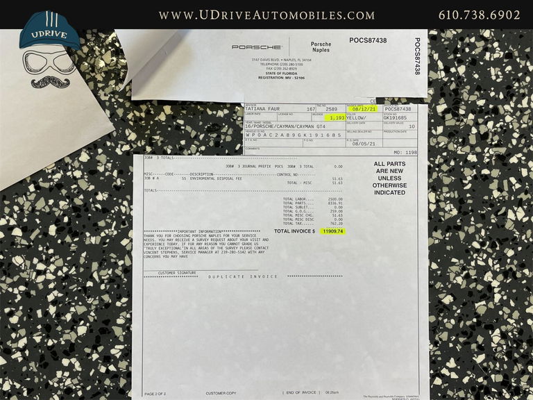 Porsche 981 Cayman GT4