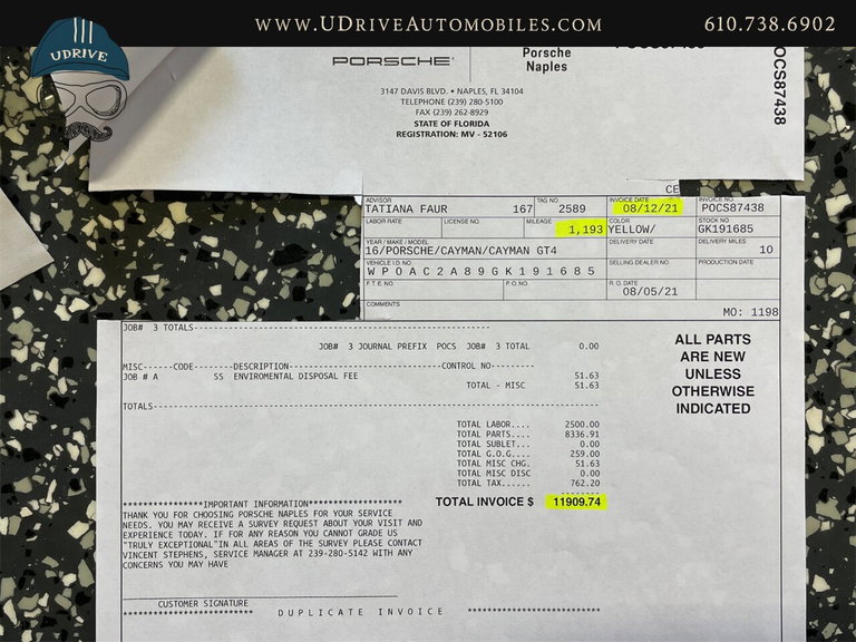Porsche 981 Cayman GT4
