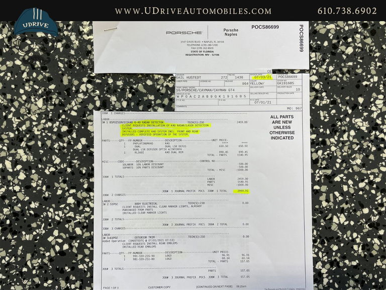 Porsche 981 Cayman GT4