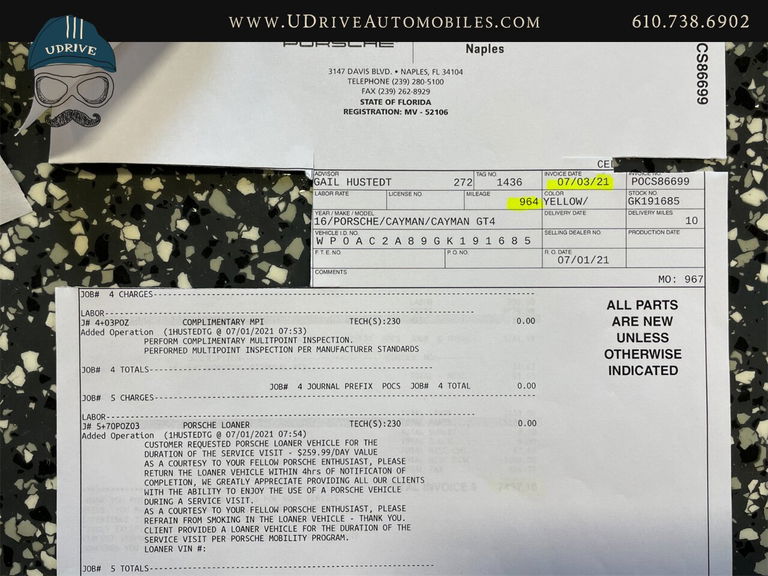 Porsche 981 Cayman GT4