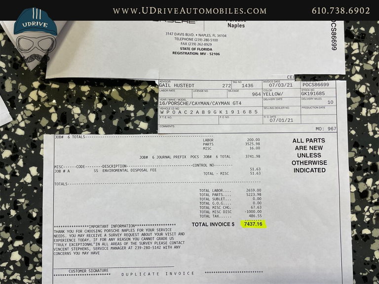 Porsche 981 Cayman GT4