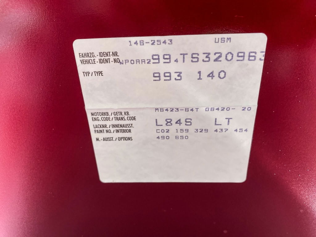 Porsche 993 Carrera 4S