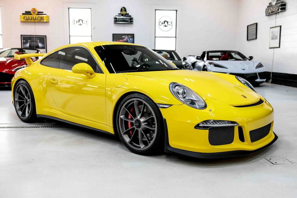 Used 2014 Porsche (911) 991 GT3 in Racing Yellow for sale USA!