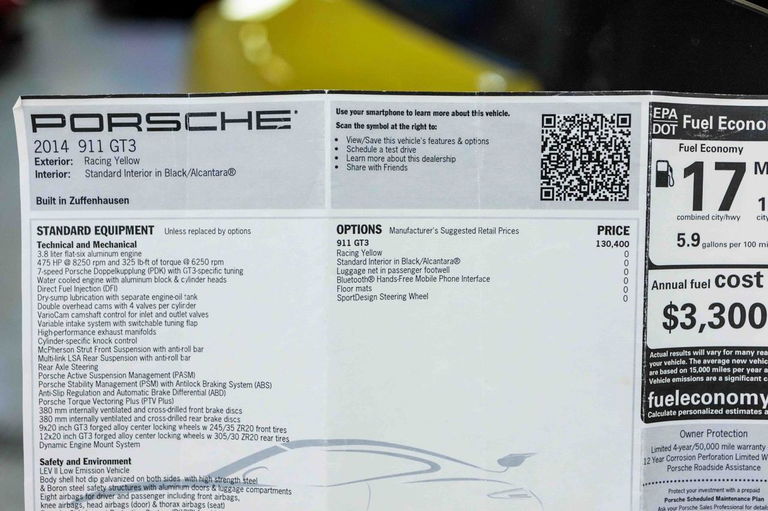 Porsche 991 GT3