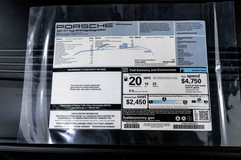 Porsche 992 Heritage Design Edition