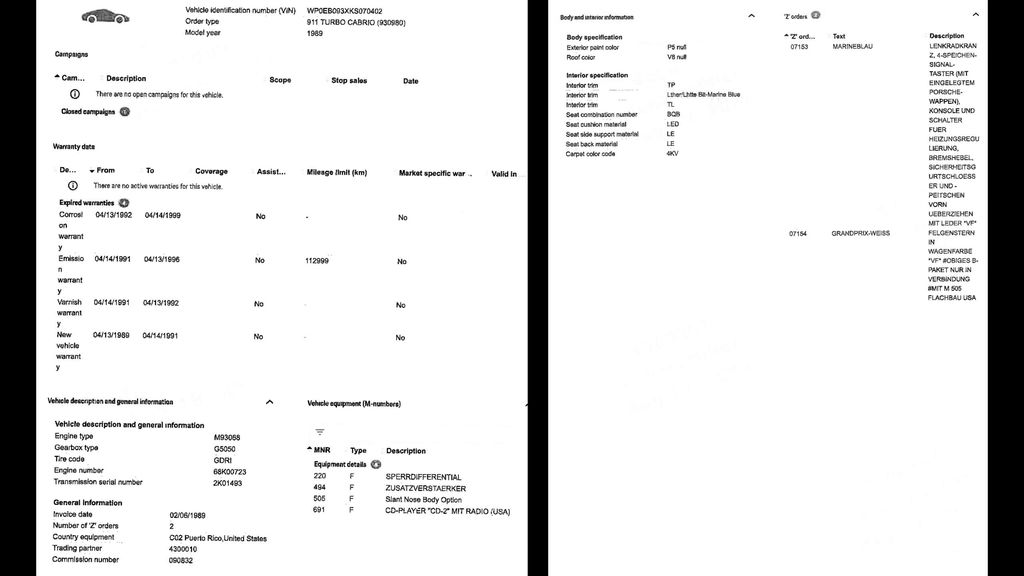 Porsche 911 Turbo Flachbau