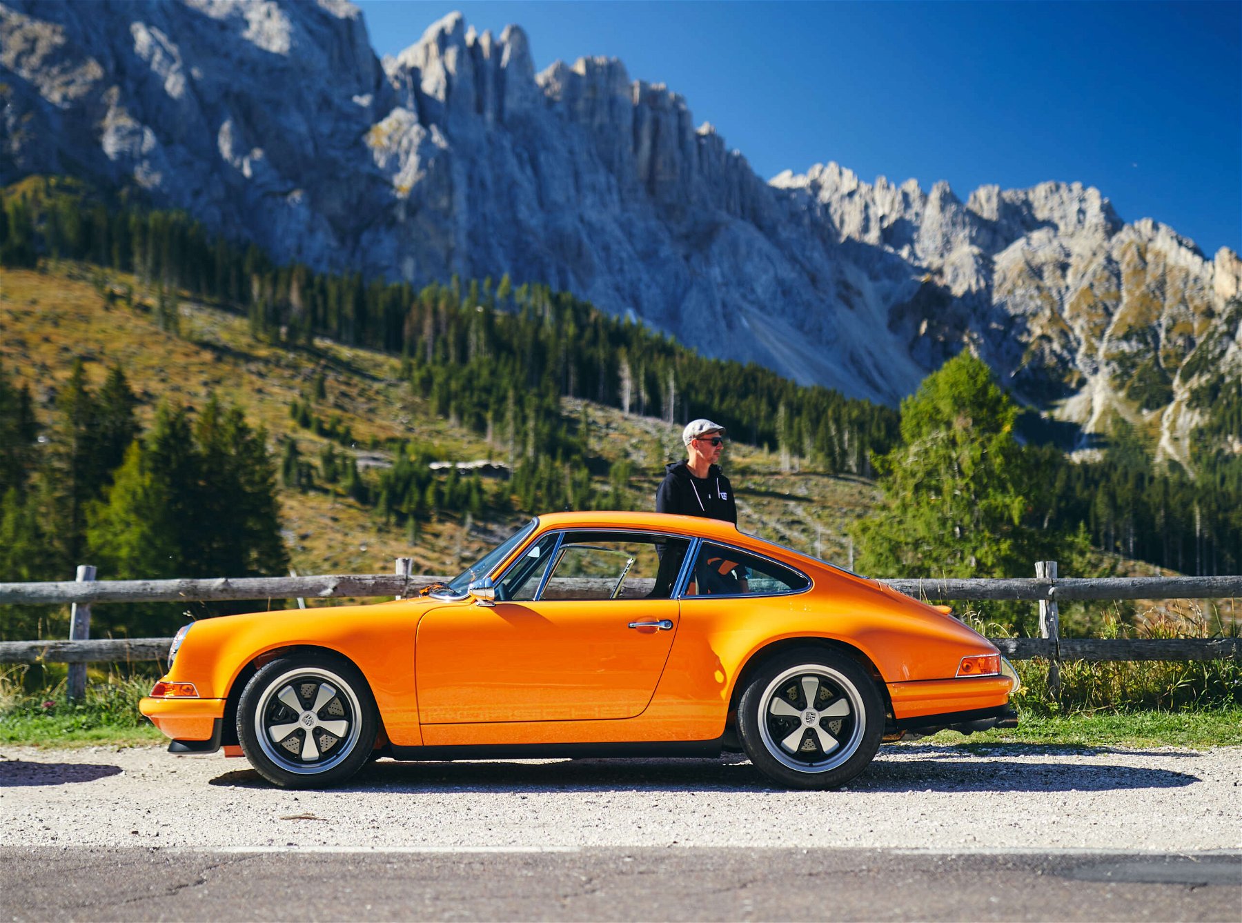 With the Mletzko Porsches in the mountains of South Tyrol