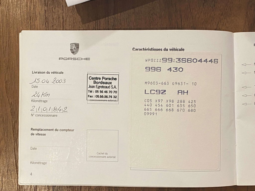 Porsche 996 Carrera 4S