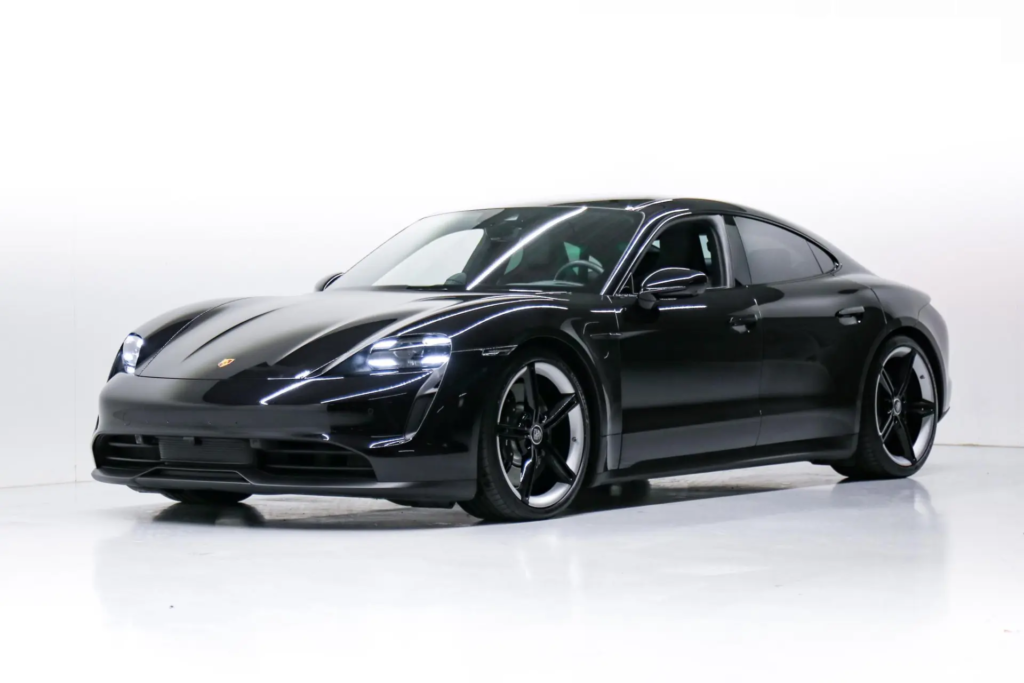 2020 Porsche Taycan 4S in Deep Black Metallic for sale