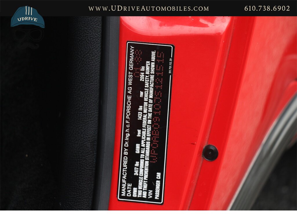 Porsche 911 Carrera 3.2 (US)