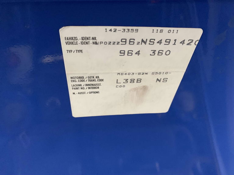 Porsche 964 Carrera RS