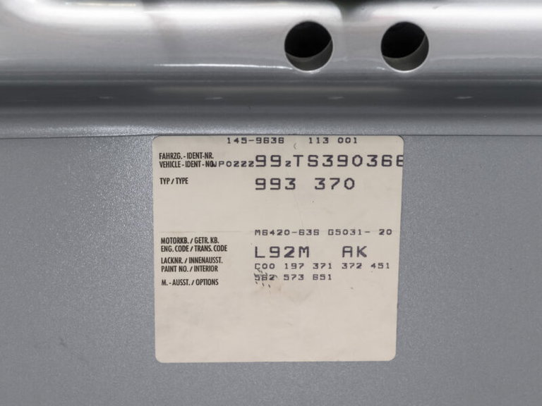 Porsche 993 Carrera RS