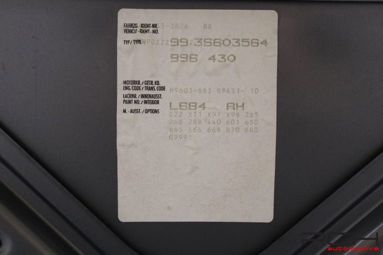 Porsche 996 Carrera 4S