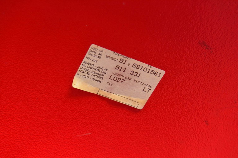 Porsche 911 Carrera 3.2 Supersport