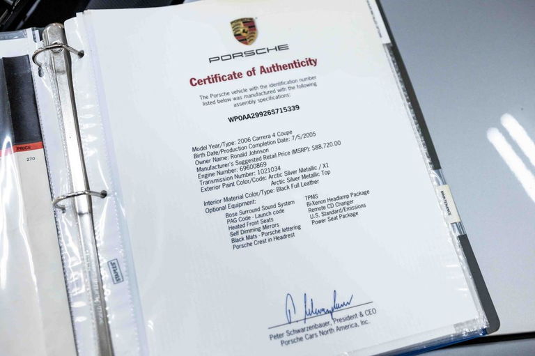 Porsche 997 Carrera 4