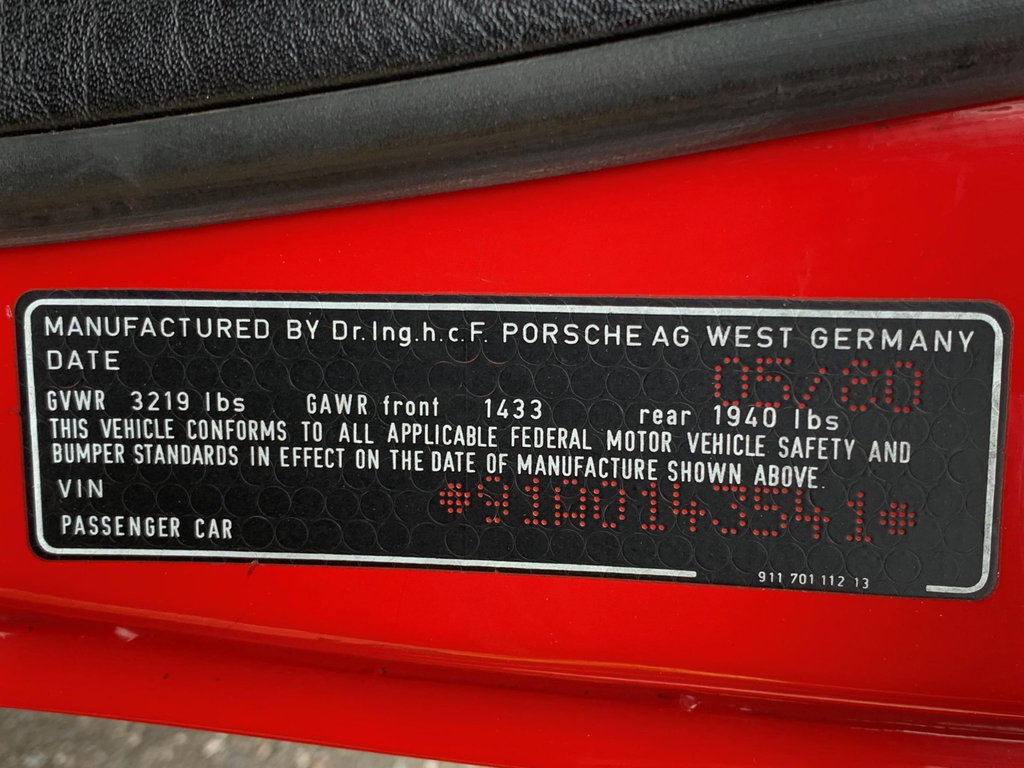 Porsche 911 SC (US)
