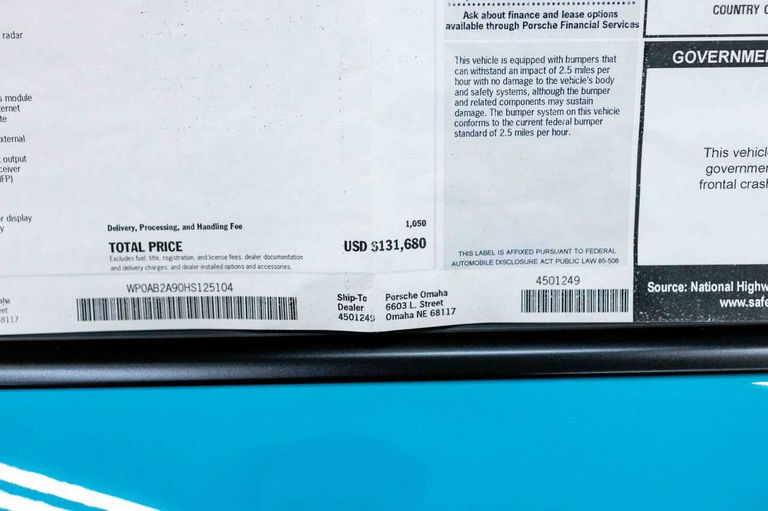 Porsche 991.2 Carrera GTS