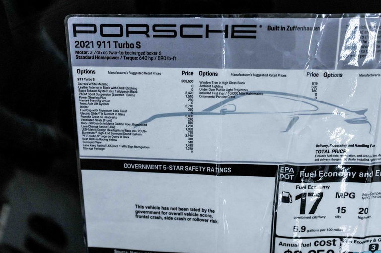 Porsche 992 Turbo S